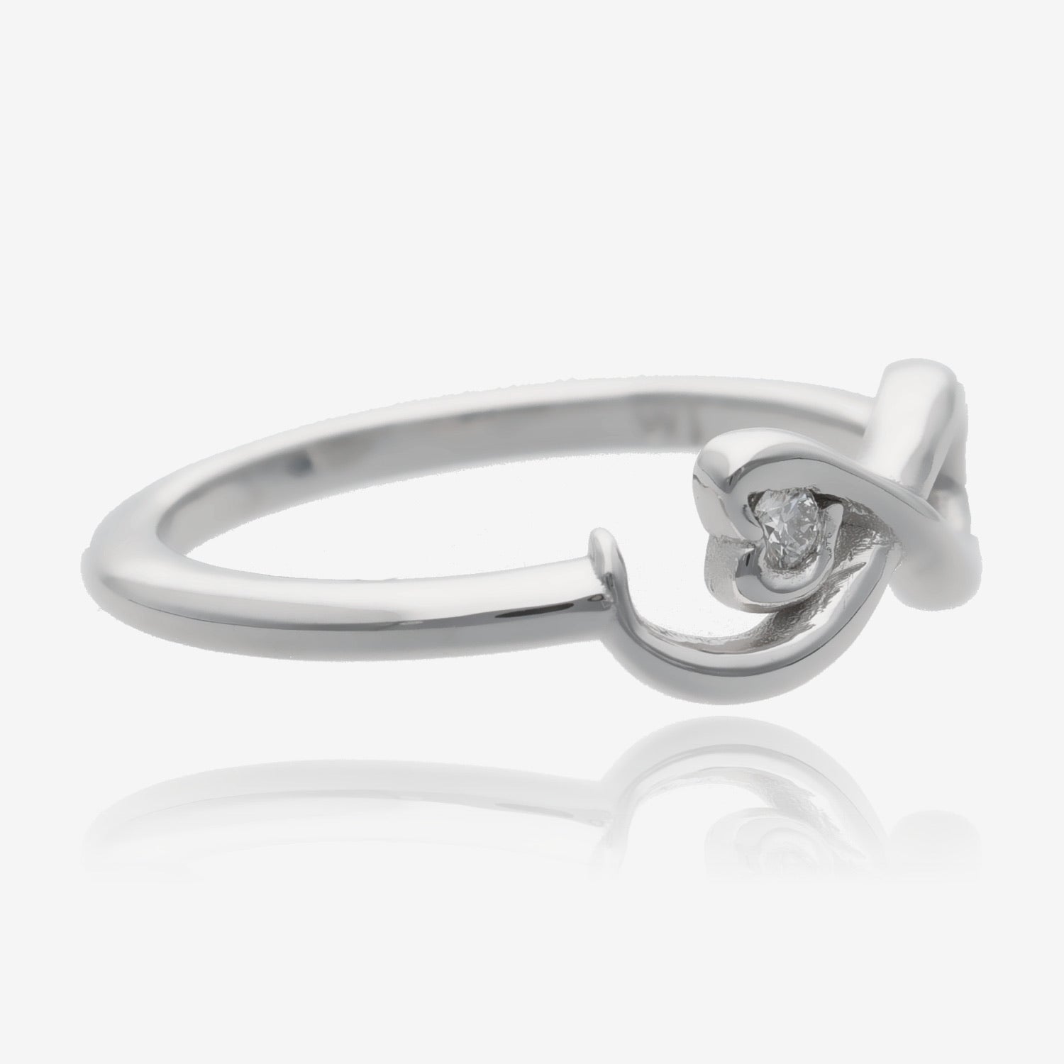 Infinity promise ring