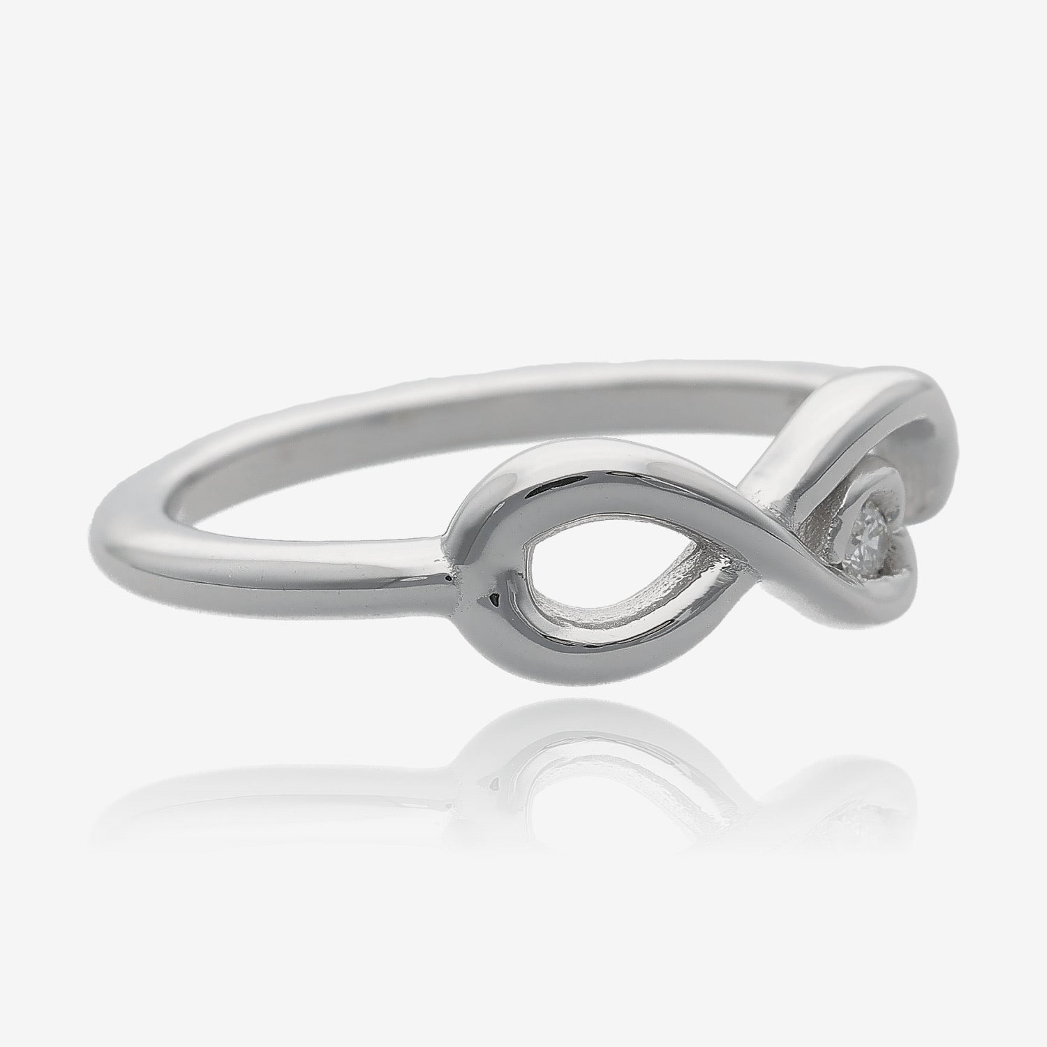 Infinity promise ring