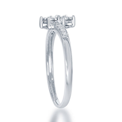 Always by Your Side Diamond Promise Ring