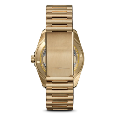 SHINOLA Men’s Gold Tone Automatic Duck Watch