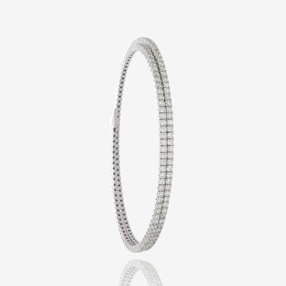 Double The Love Double Wrap Diamond Bracelet