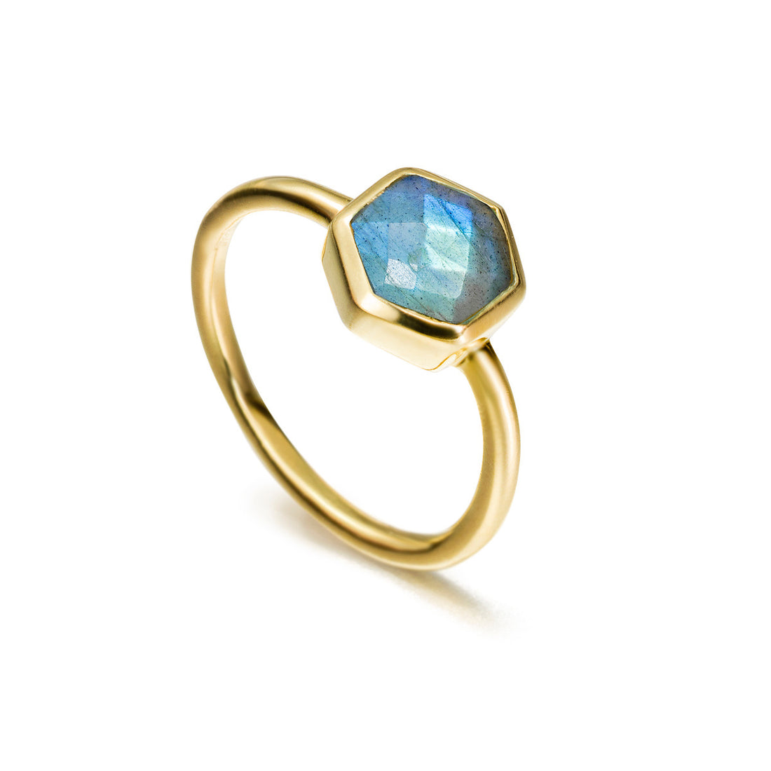 Atlas Hexagonal Labradorite Bezel