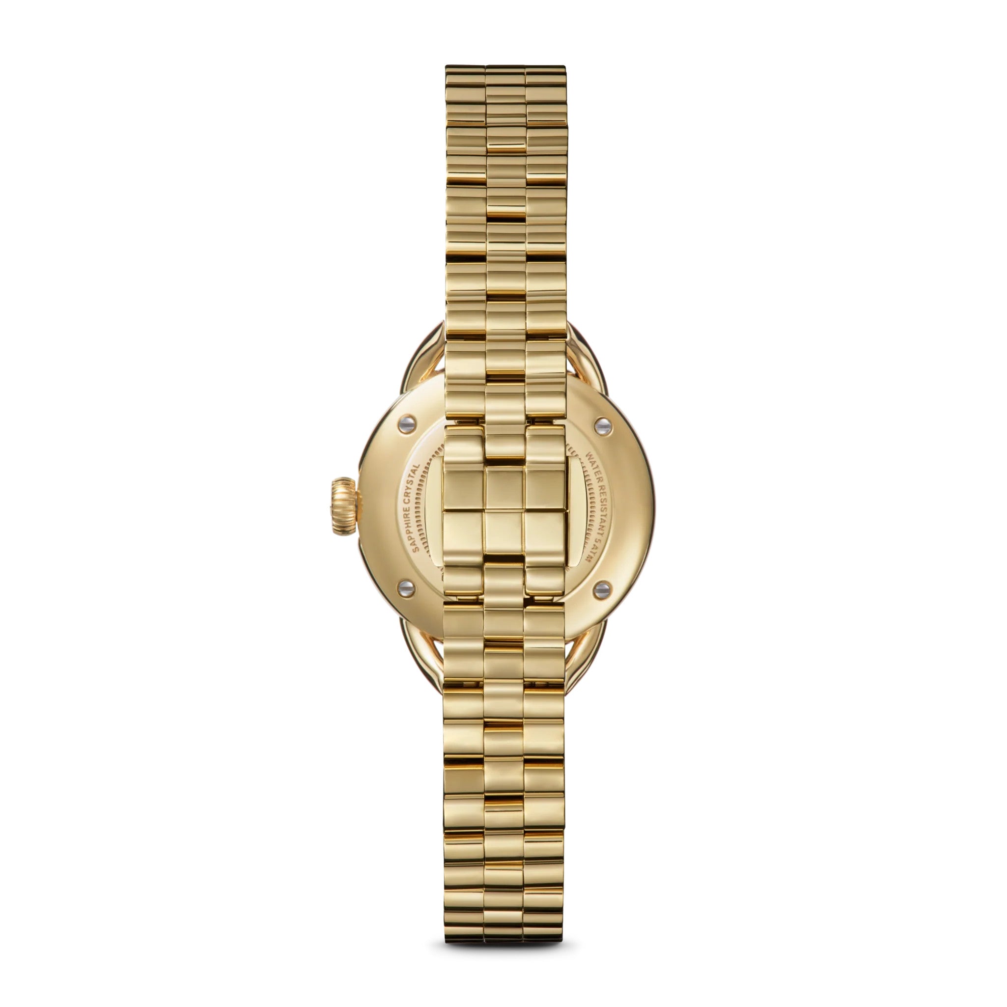 SHINOLA Ladies Petoskey Yellow Runabout Watch