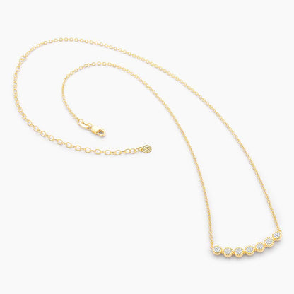 Diamond Connect Yellow Necklace