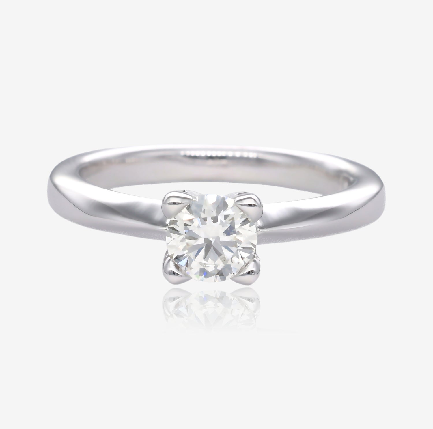1/2ct Wexford Standard Lab Diamond Solitaire in Sterling Silver