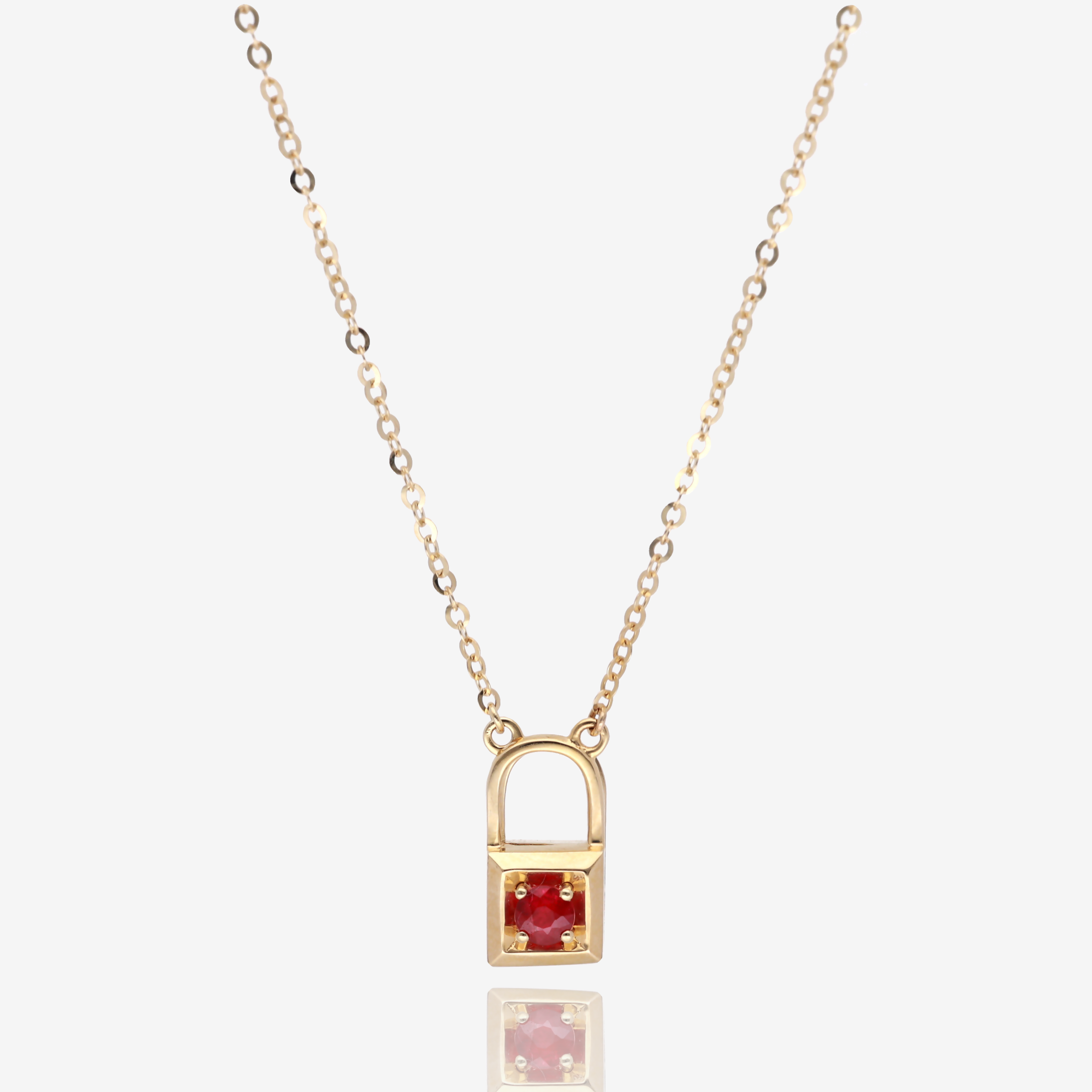 Sideways Pear Shape Natural Diamond Necklace in 14K Yellow Gold