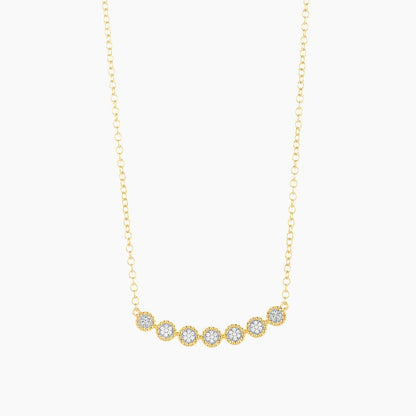 Diamond Connect Yellow Necklace