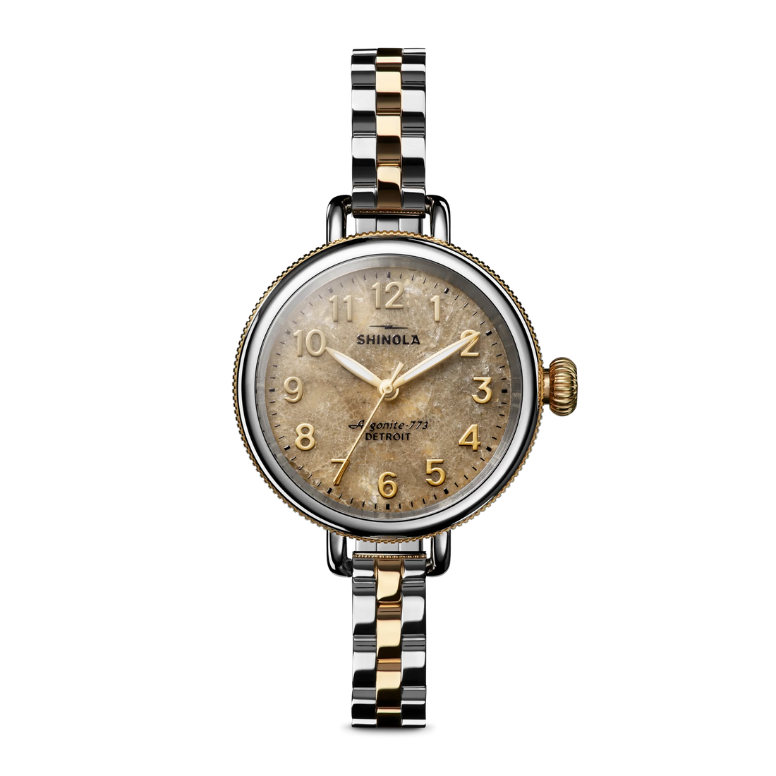SHINOLA Ladies Petoskey Birdy Watch Two Tone