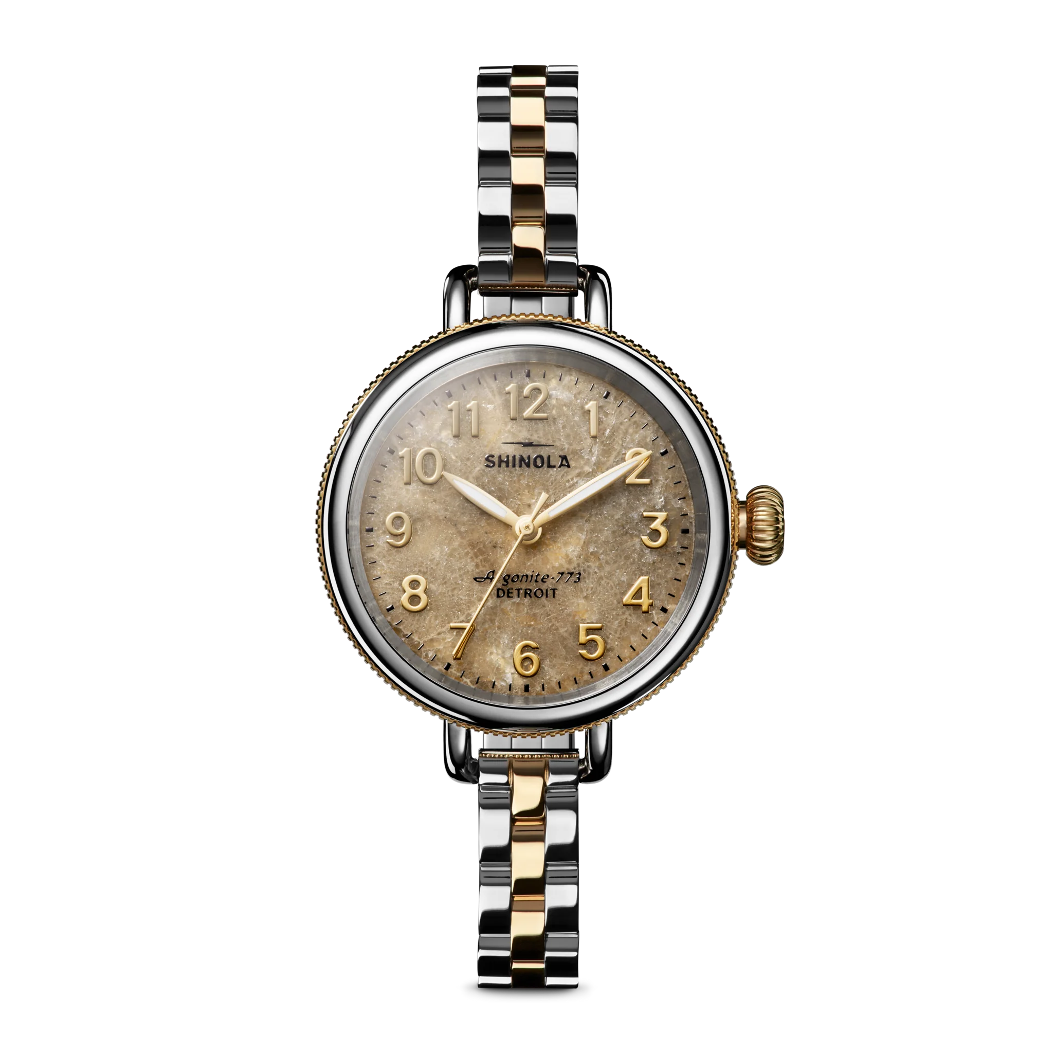 SHINOLA Ladies Petoskey Birdy Watch Two Tone