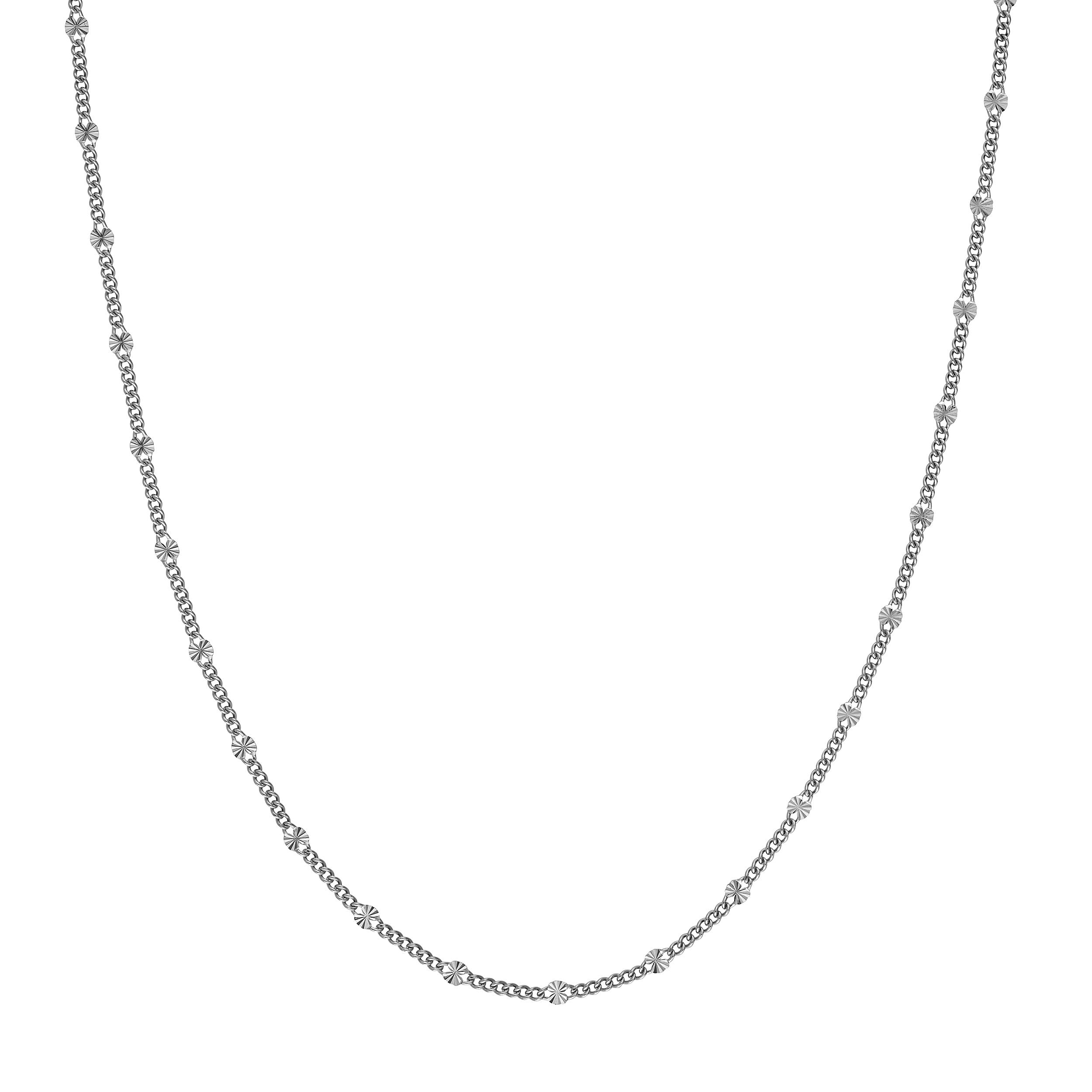 18" SS Radiant Disc Stations on Curb Chain