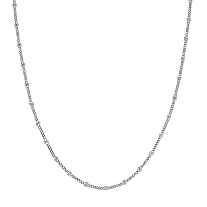 18" SS Radiant Disc Stations on Curb Chain