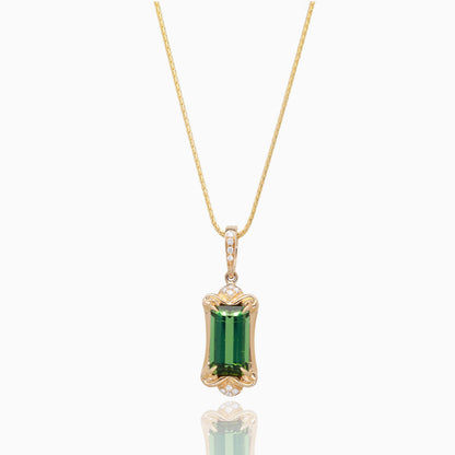 Duchess of Green, Tourmaline Necklace