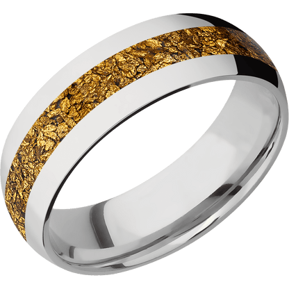 14K White Gold + Polish Finish