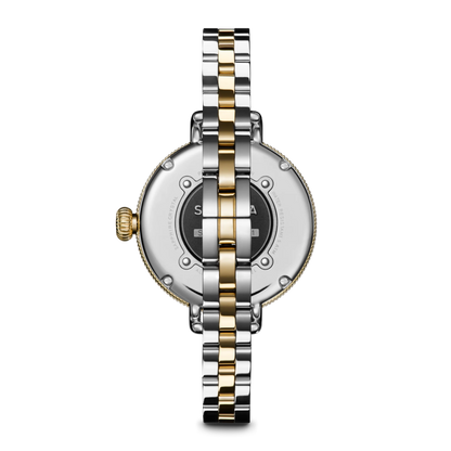 SHINOLA Ladies Petoskey Birdy Watch Two Tone