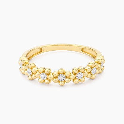 Field of Daisies Stackable Ring