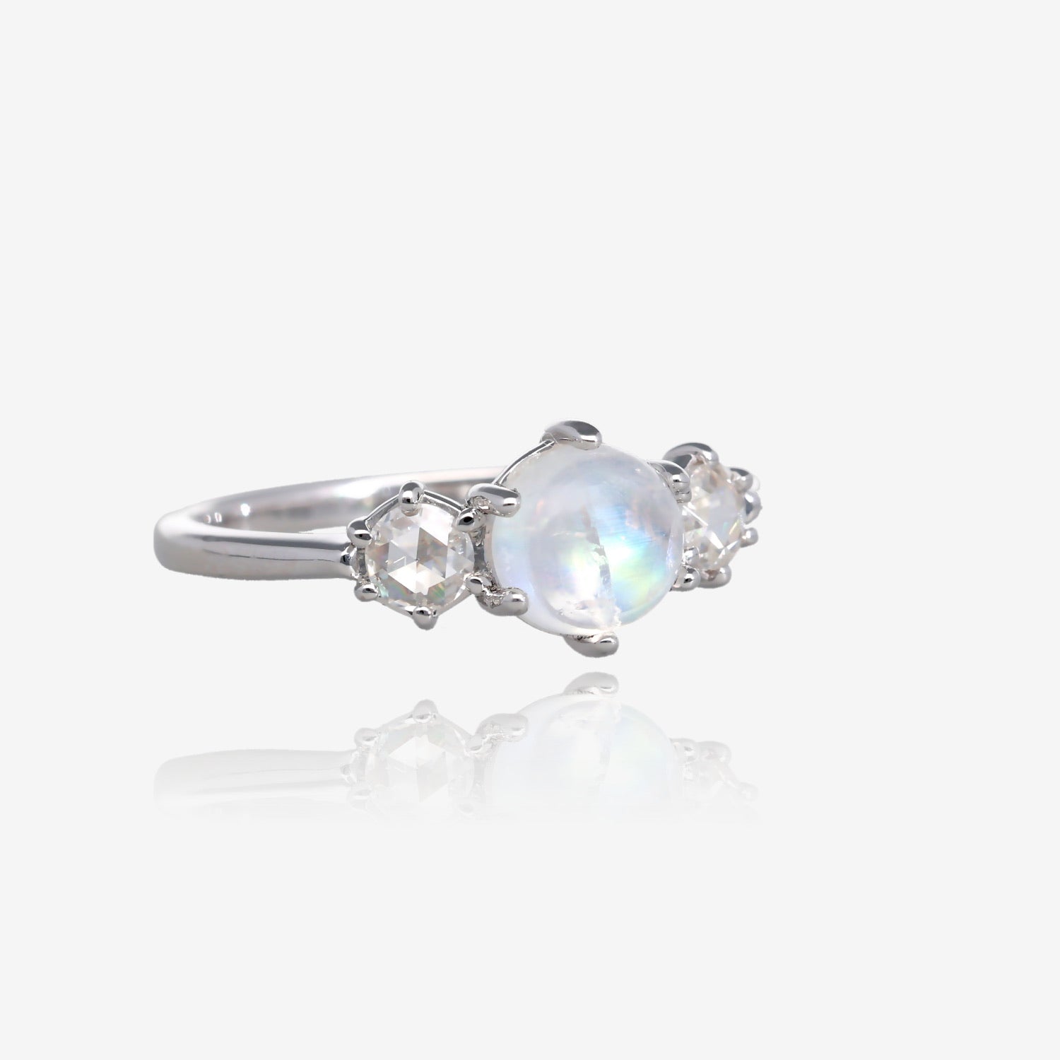 Moonscape Ring in Silver