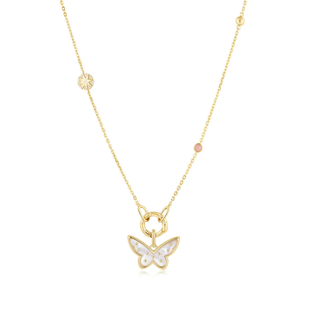 Connector Butterfly Necklace Charm Set