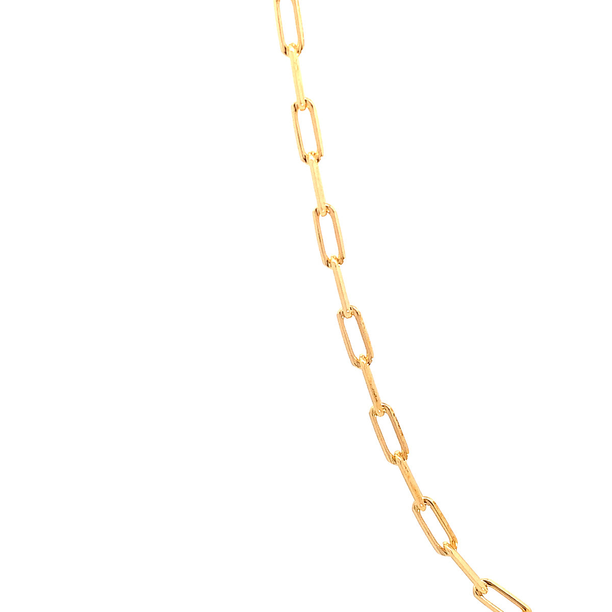 Paperclip Gold Filled Adjustable Chain