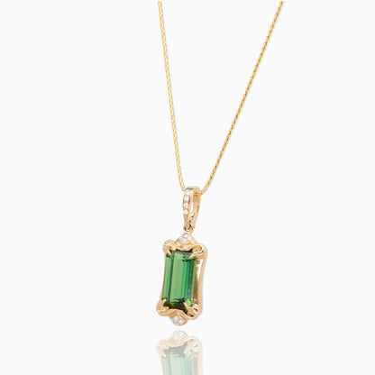 Duchess of Green, Tourmaline Necklace