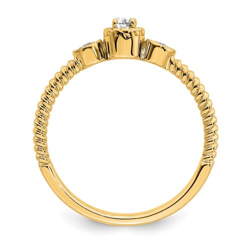 14K Yellow Gold