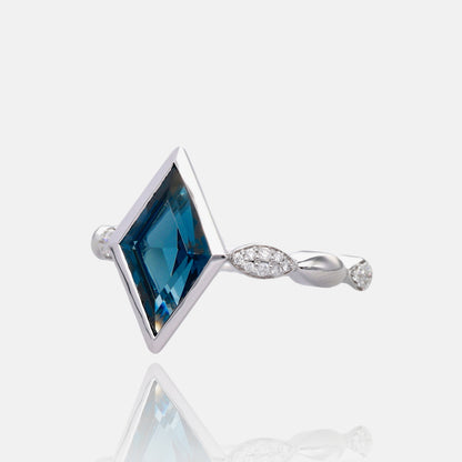 The North Star Blue Topaz Ring