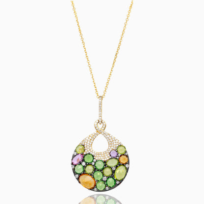 Enchanted Garden Rose Cut Necklace