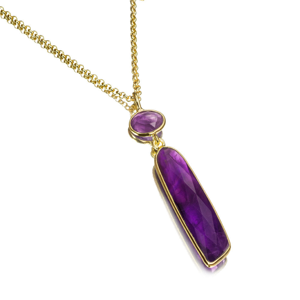 Atlas Bar Double Bezel Amethyst