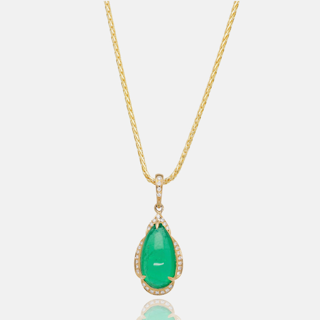 Emerald Dynasty Diamond Necklace