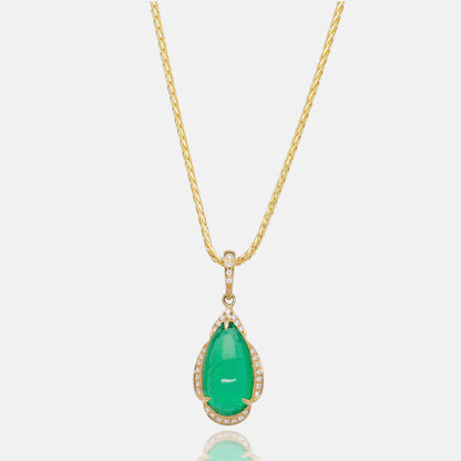 Emerald Dynasty Diamond Necklace