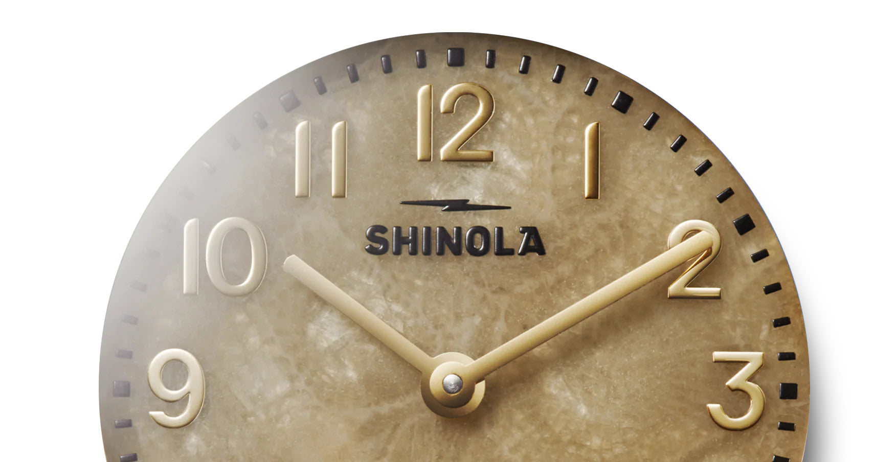 SHINOLA Ladies Derby Petoskey Yellow Tone Watch