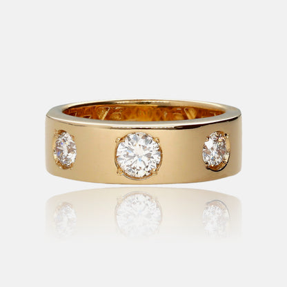 Legacy Three-Stone Diamond Band