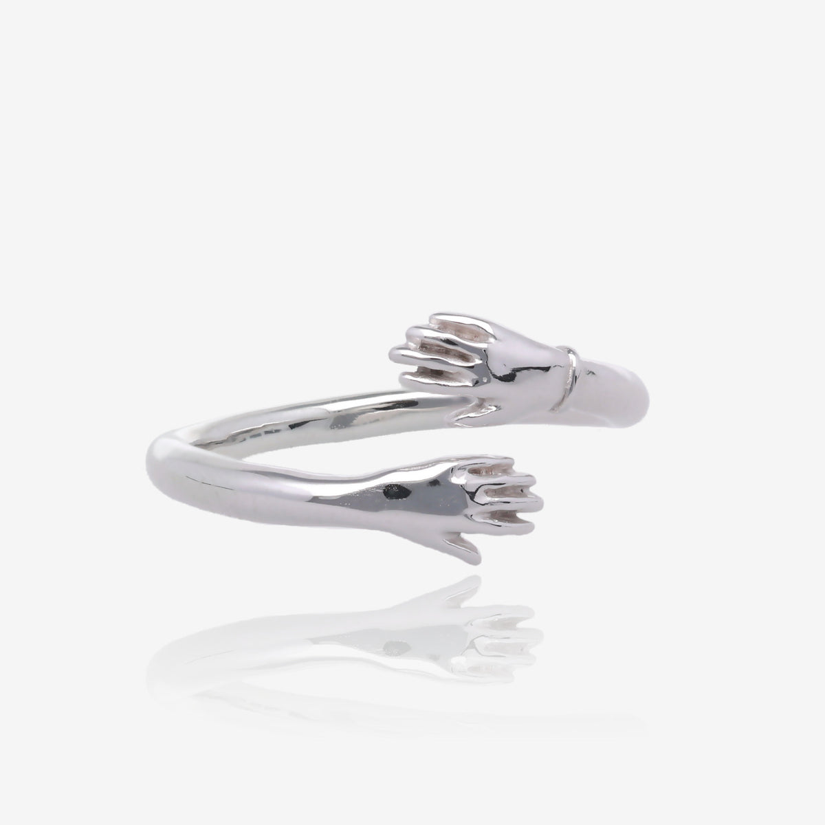 Silver Hug Ring
