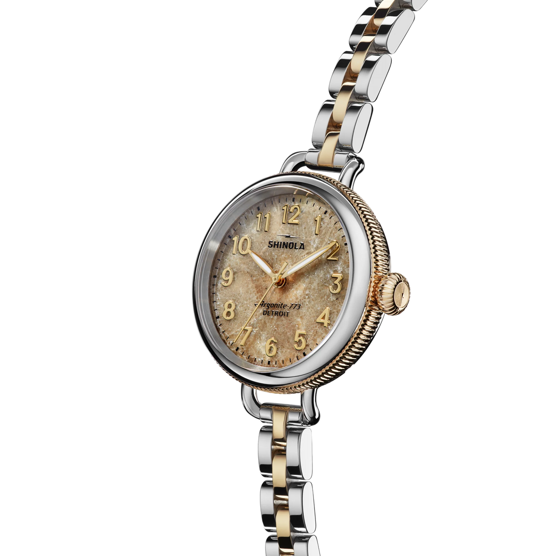SHINOLA Ladies Petoskey Birdy Watch Two Tone