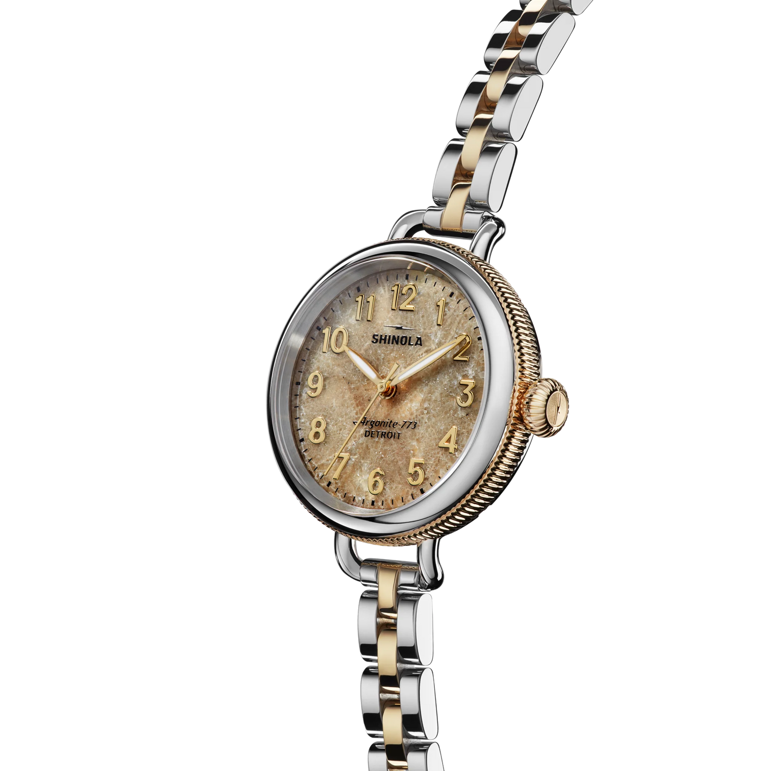 SHINOLA Ladies Petoskey Birdy Watch Two Tone