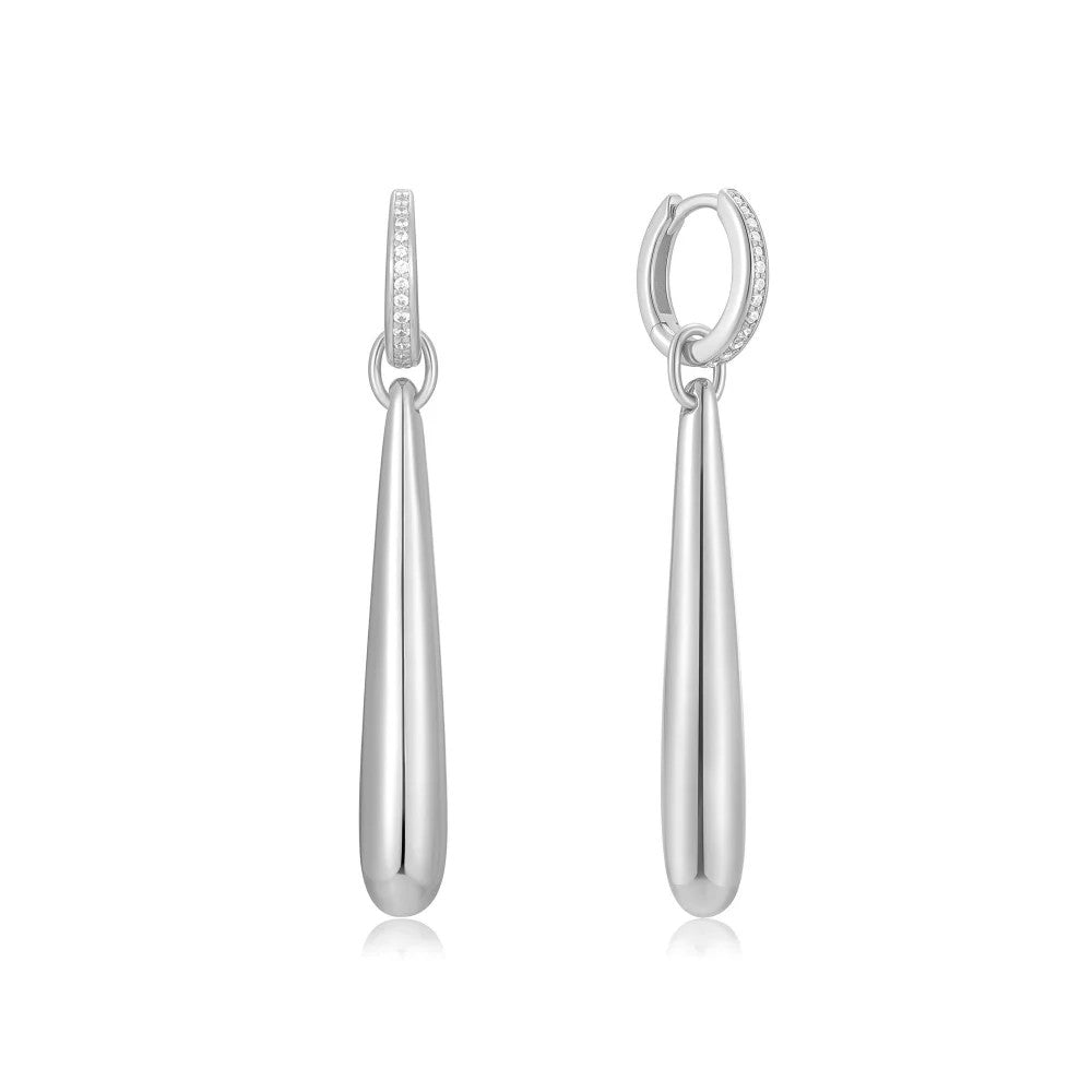 Long Water Droplet Drop Earrings