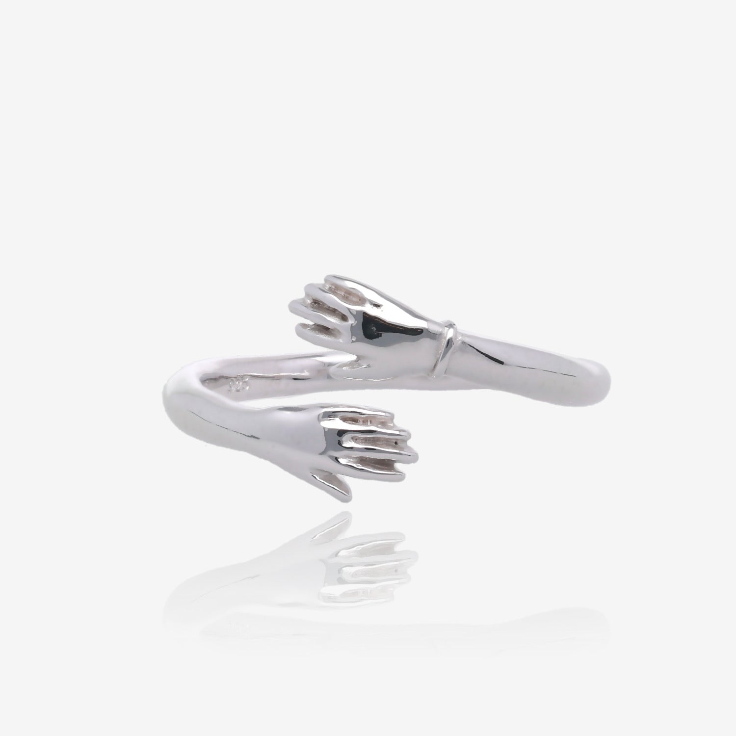 Silver Hug Ring