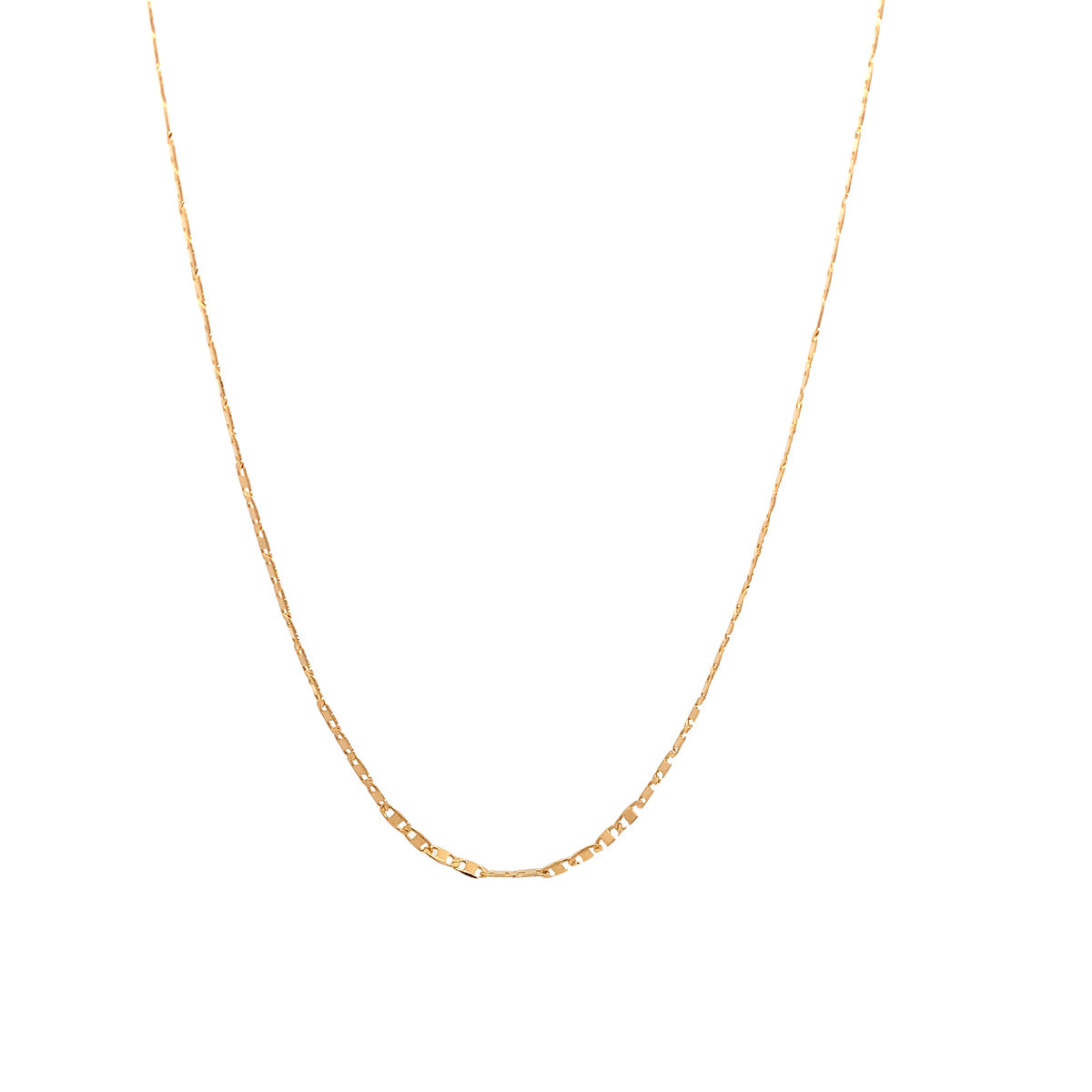 Dainty Anchor Gold Filled Necklace Chain
