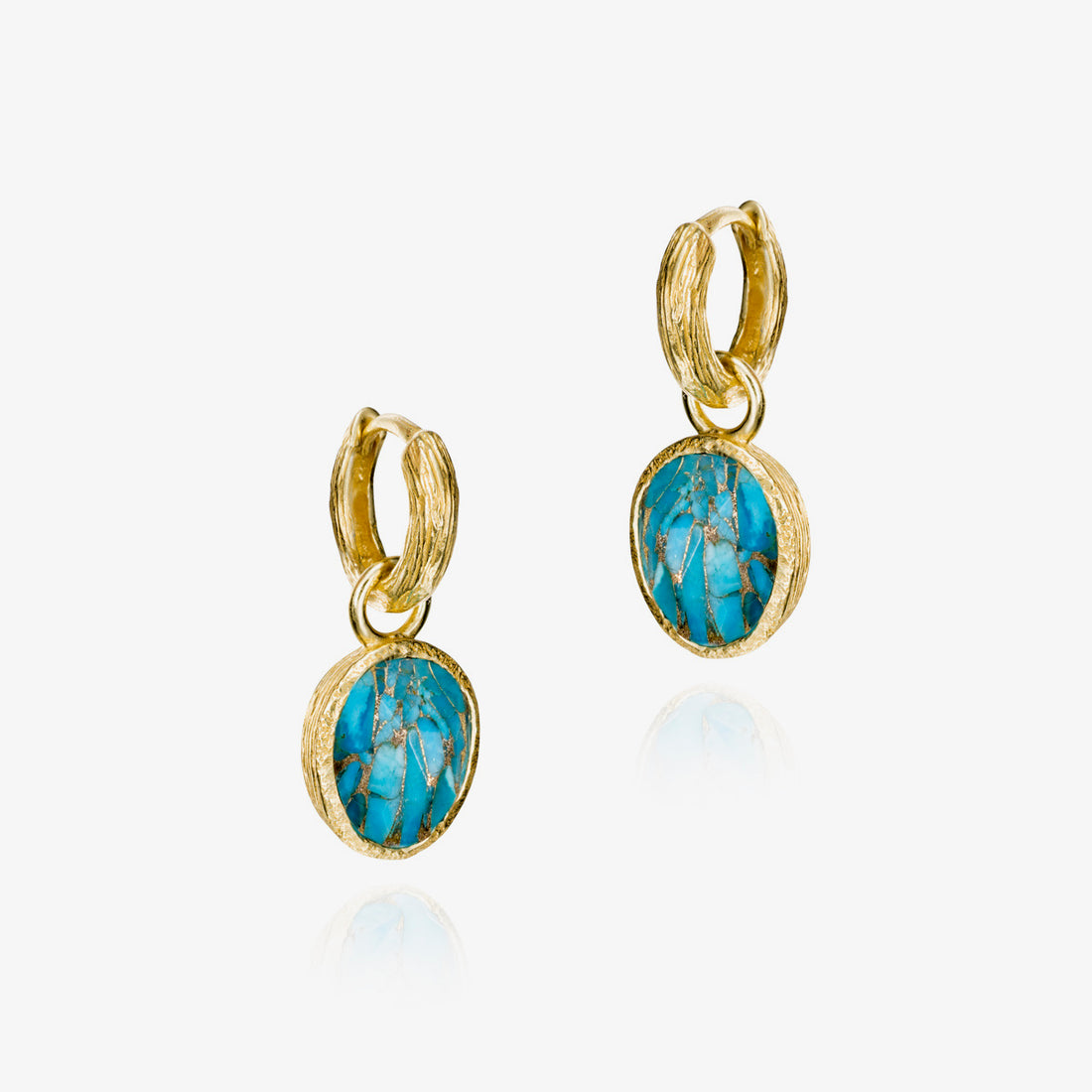 Shade Mosaic Turquoise Organic Bezel