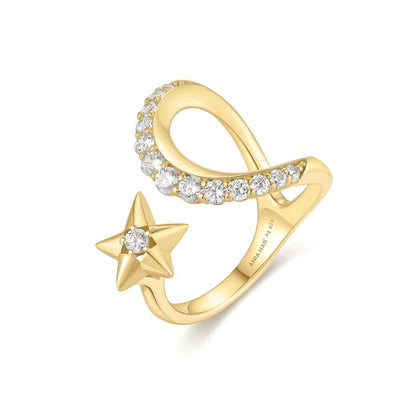 Yellow Sparkling Star
