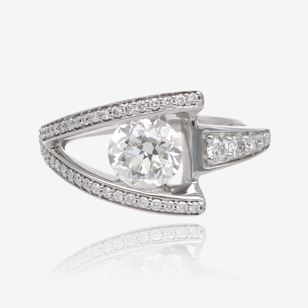 Triumph Modern Bridal Ring