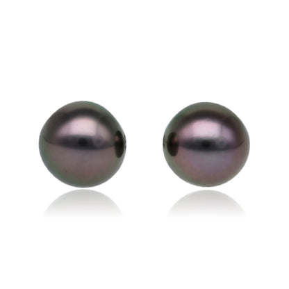 Dusk Tahitian Pearl Stud Earrings