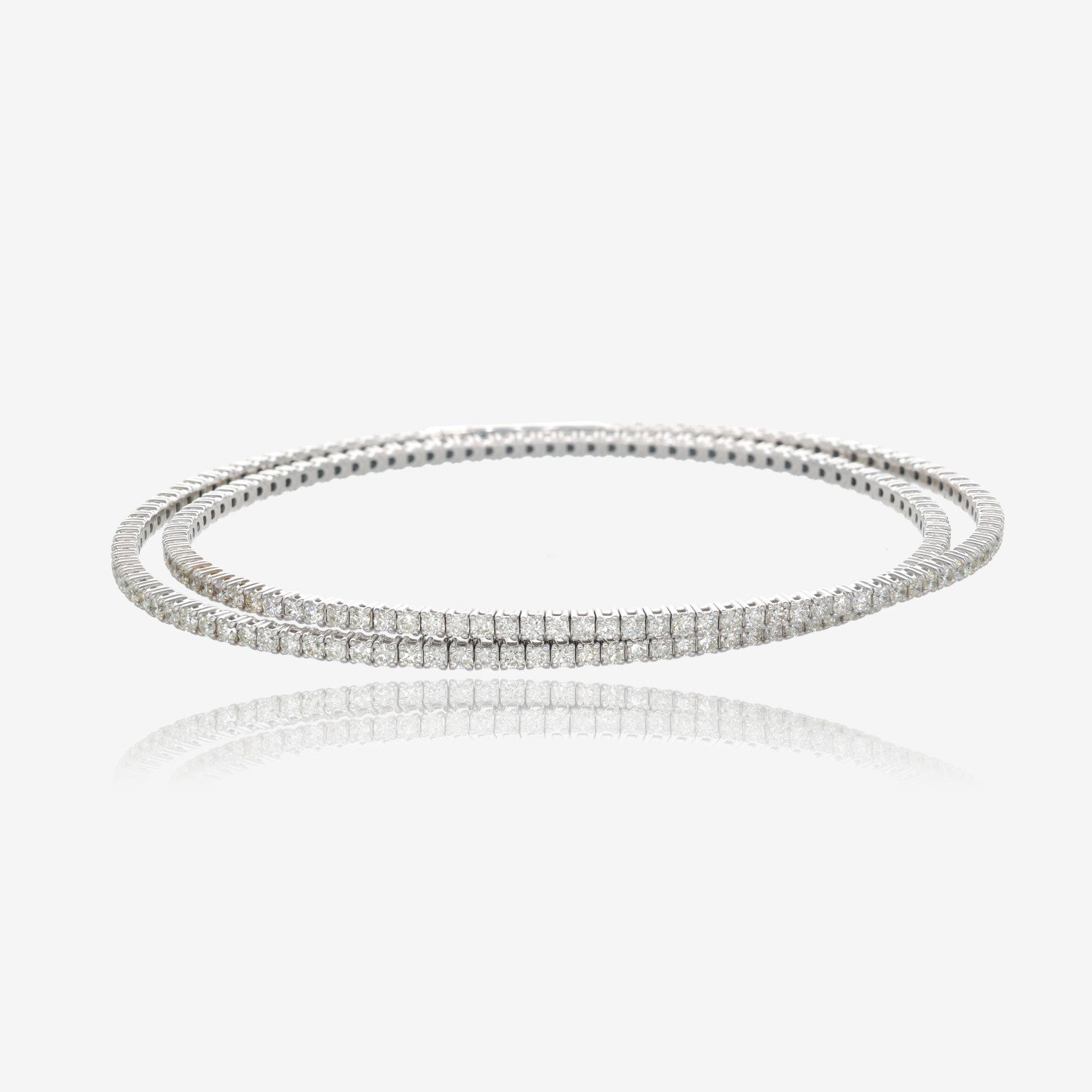 Double The Love Double Wrap Diamond Bracelet