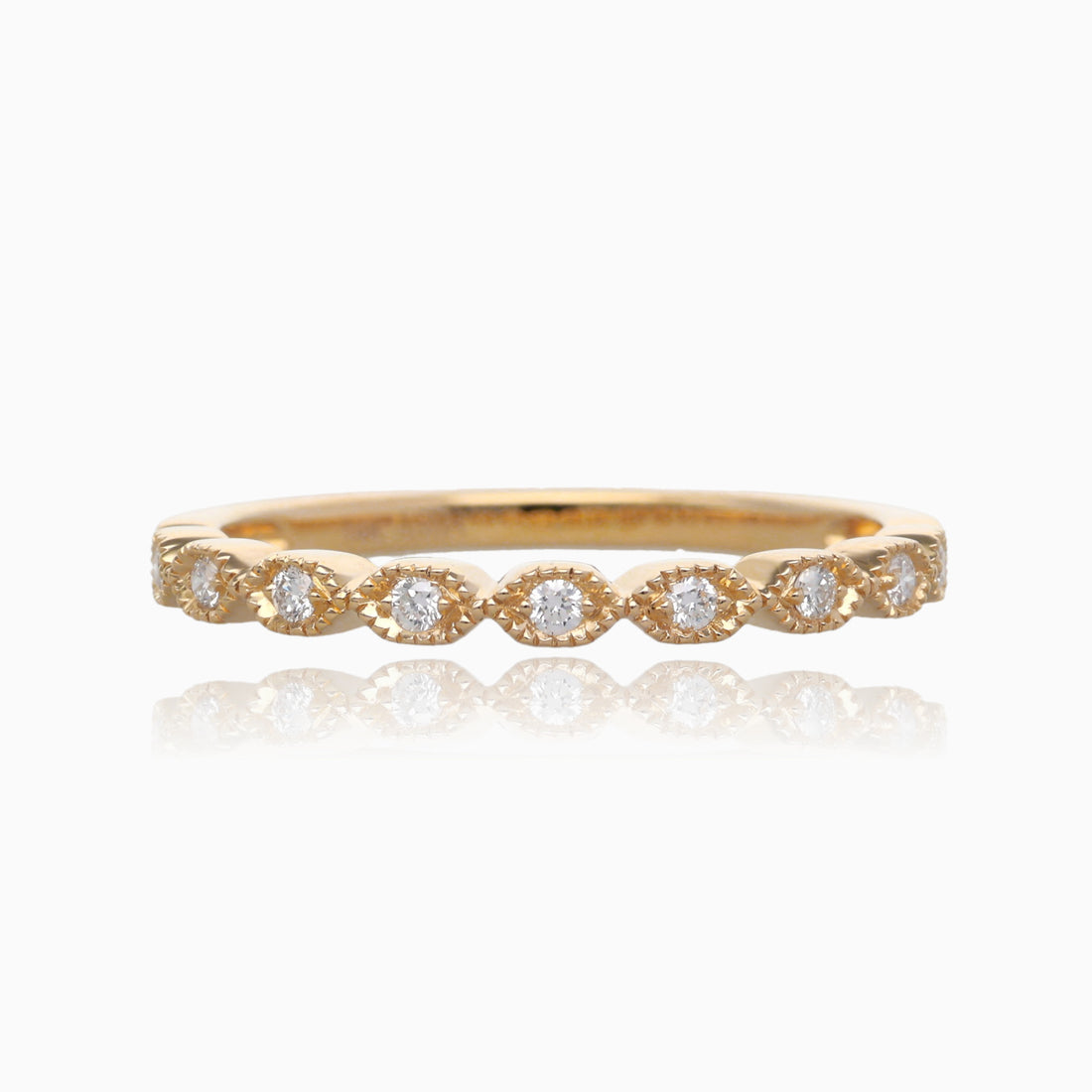 Timeless Detail Diamond Band