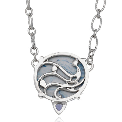 Lake Superior Storm Leland Blue and Iolite Necklace