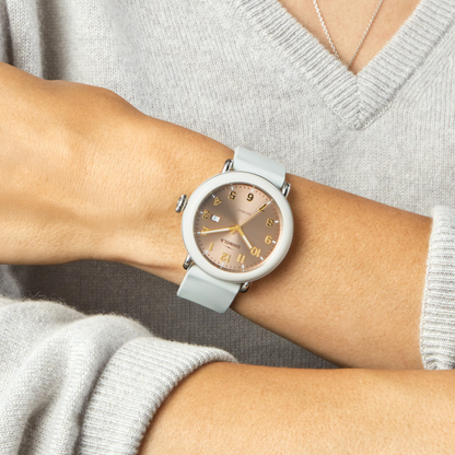 SHINOLA Unisex White Rose Detrola Watch