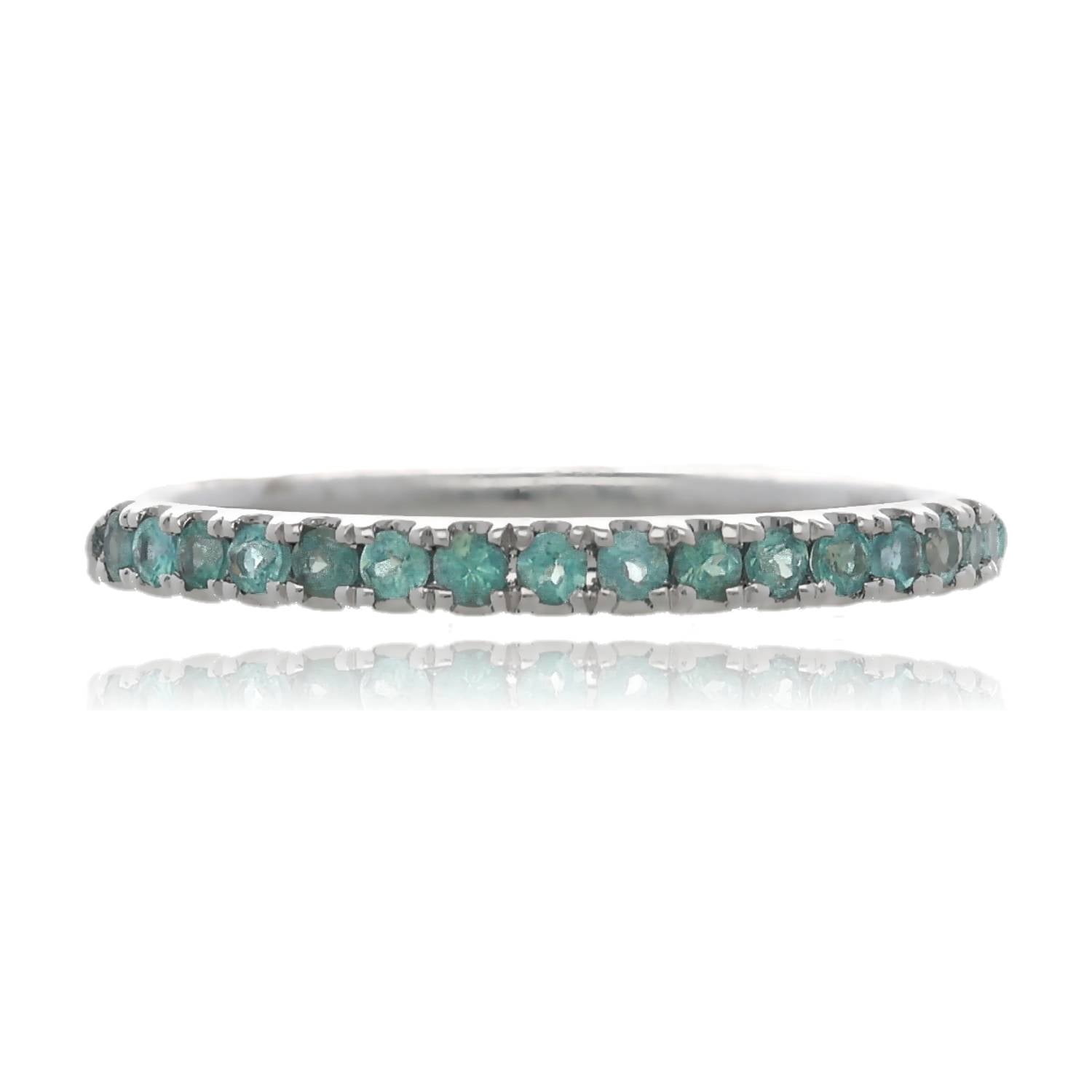 Prism Row Gemstone Ring