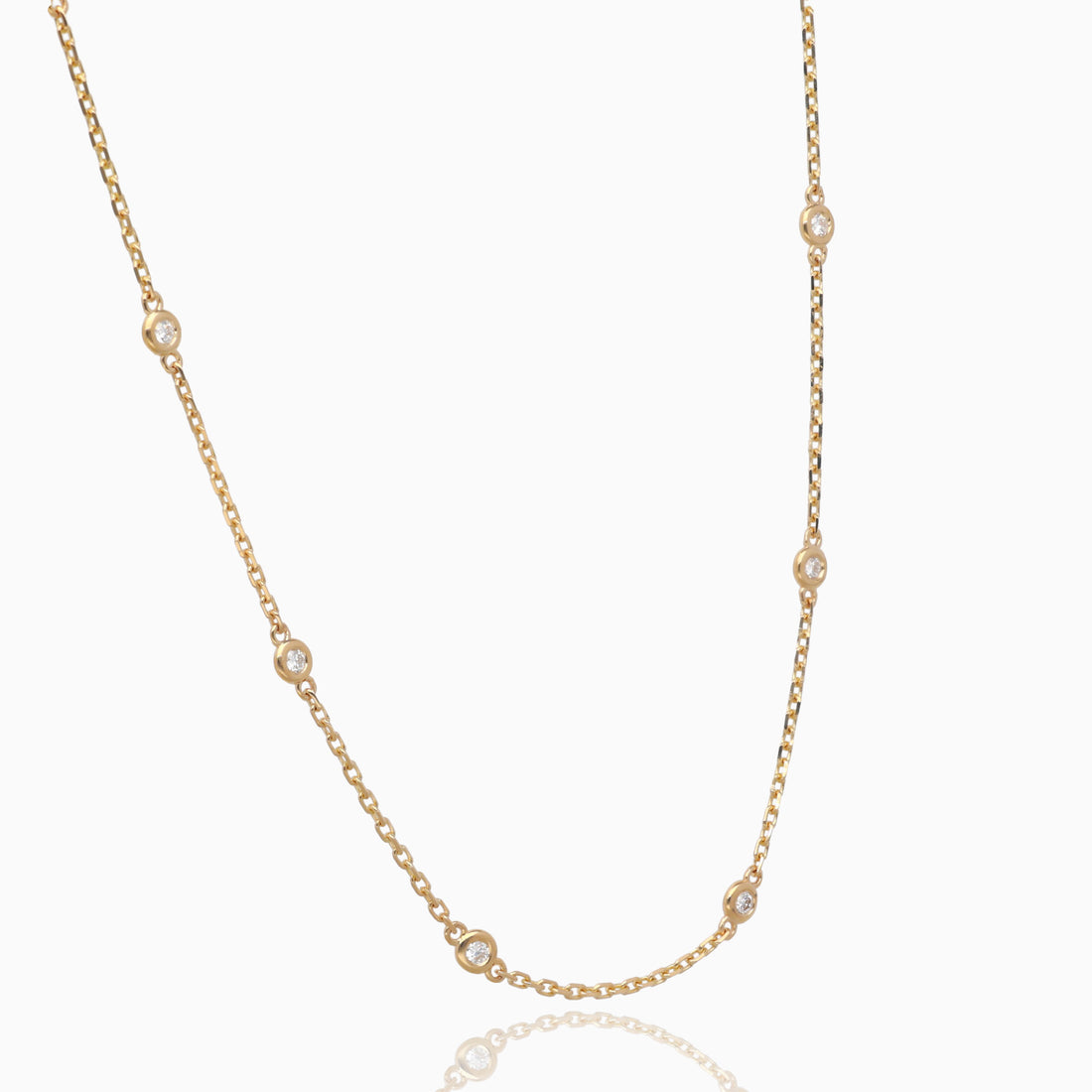 Diamond Dewdrop Necklace