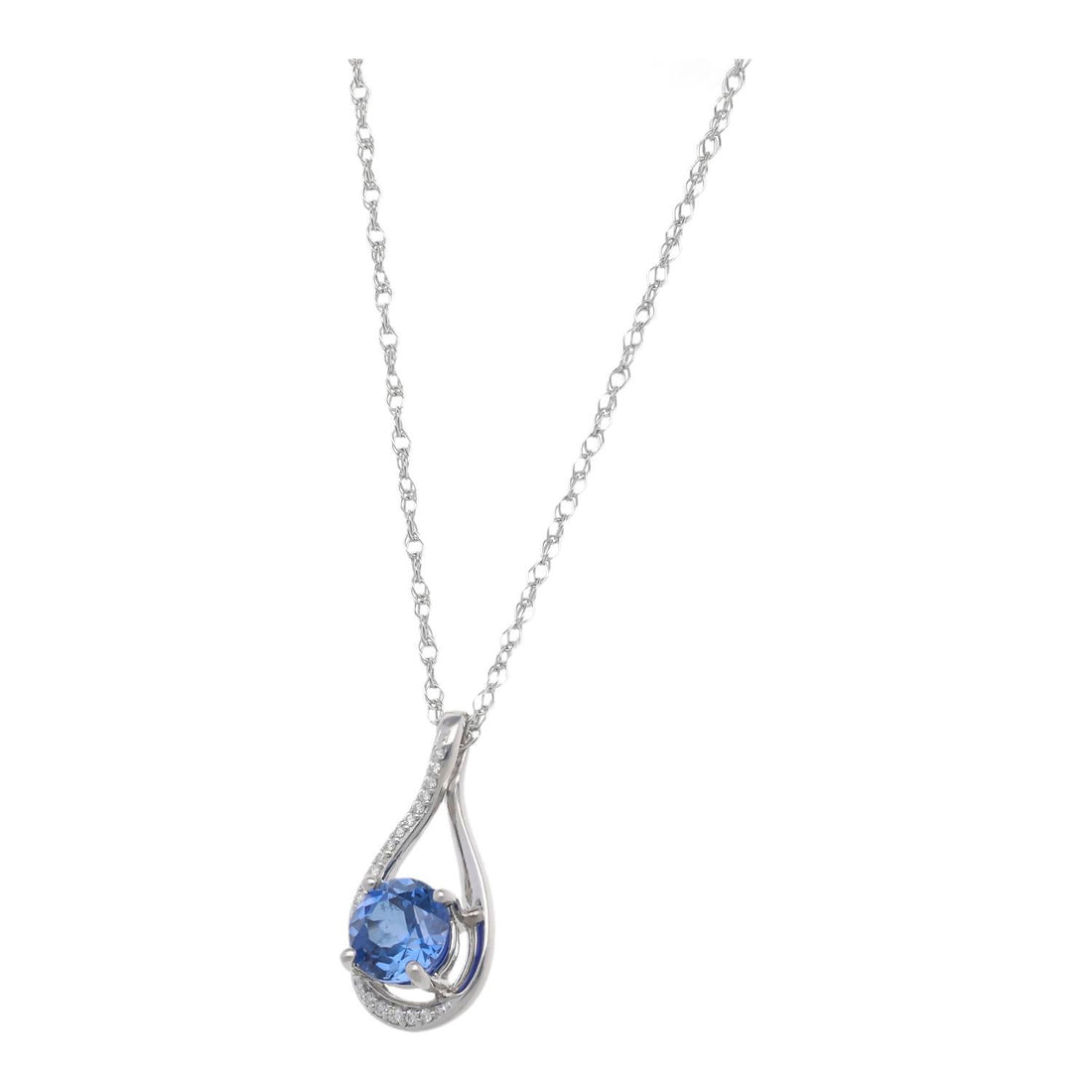 Essential Elegance Tanzanite Drop Pendant
