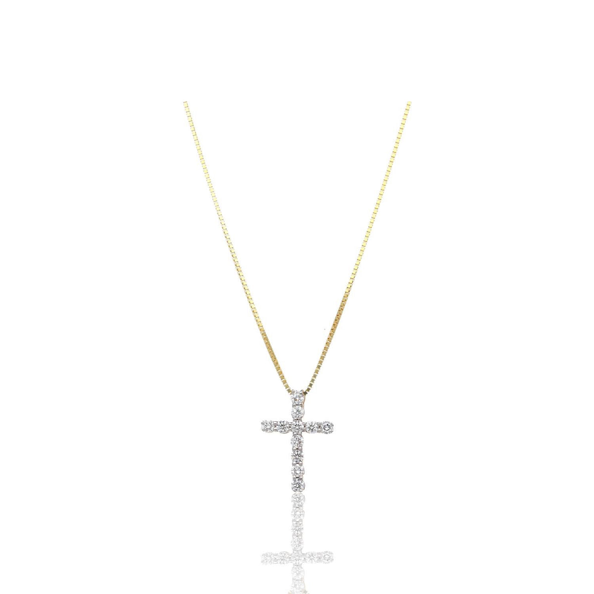 Divine Light Diamond Cross