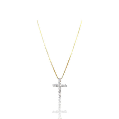 Divine Light Diamond Cross